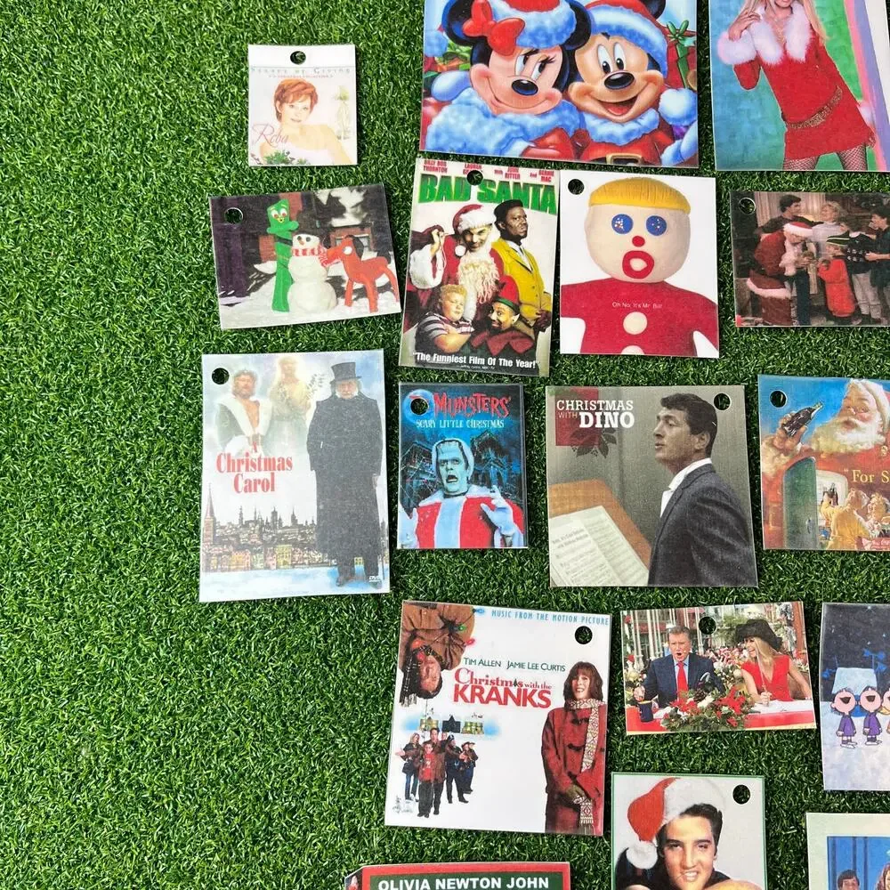 Vintage Lot Christmas Collectible Musical Tag Cards